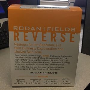 Brand new never opened Rodan & Fields REVERSE kit